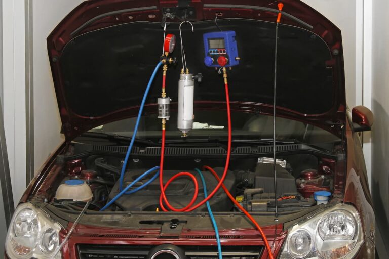 Should Car Be Running When Adding Freon?